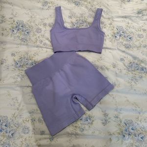 Lilac workout set